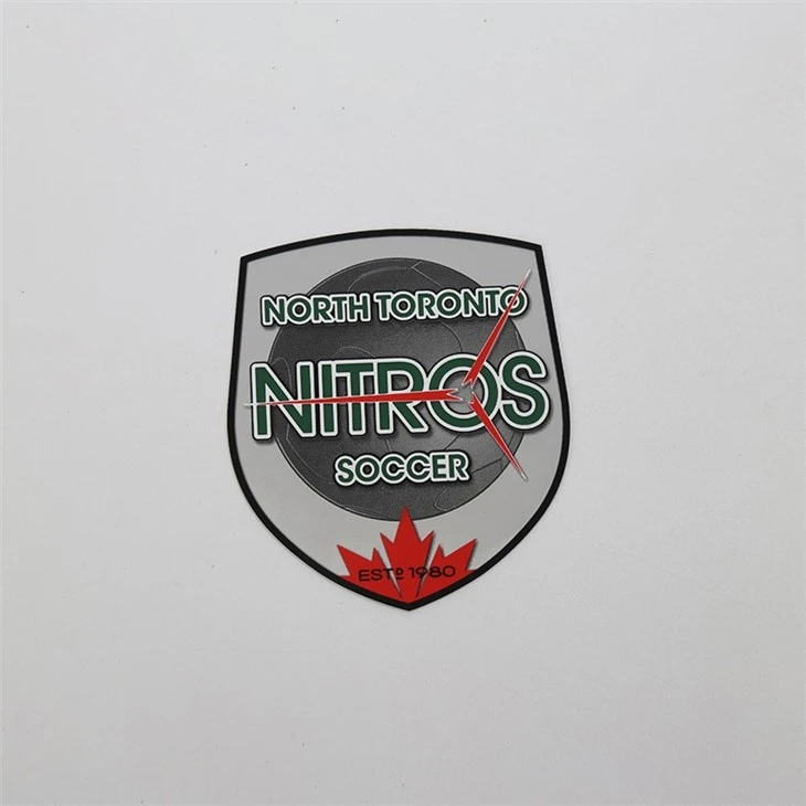 Silicone Heat Applied Logos Used For Garment Brands